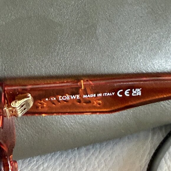 NEW Loewe Orange Flower Sunglasses 100% Authentic main image 5